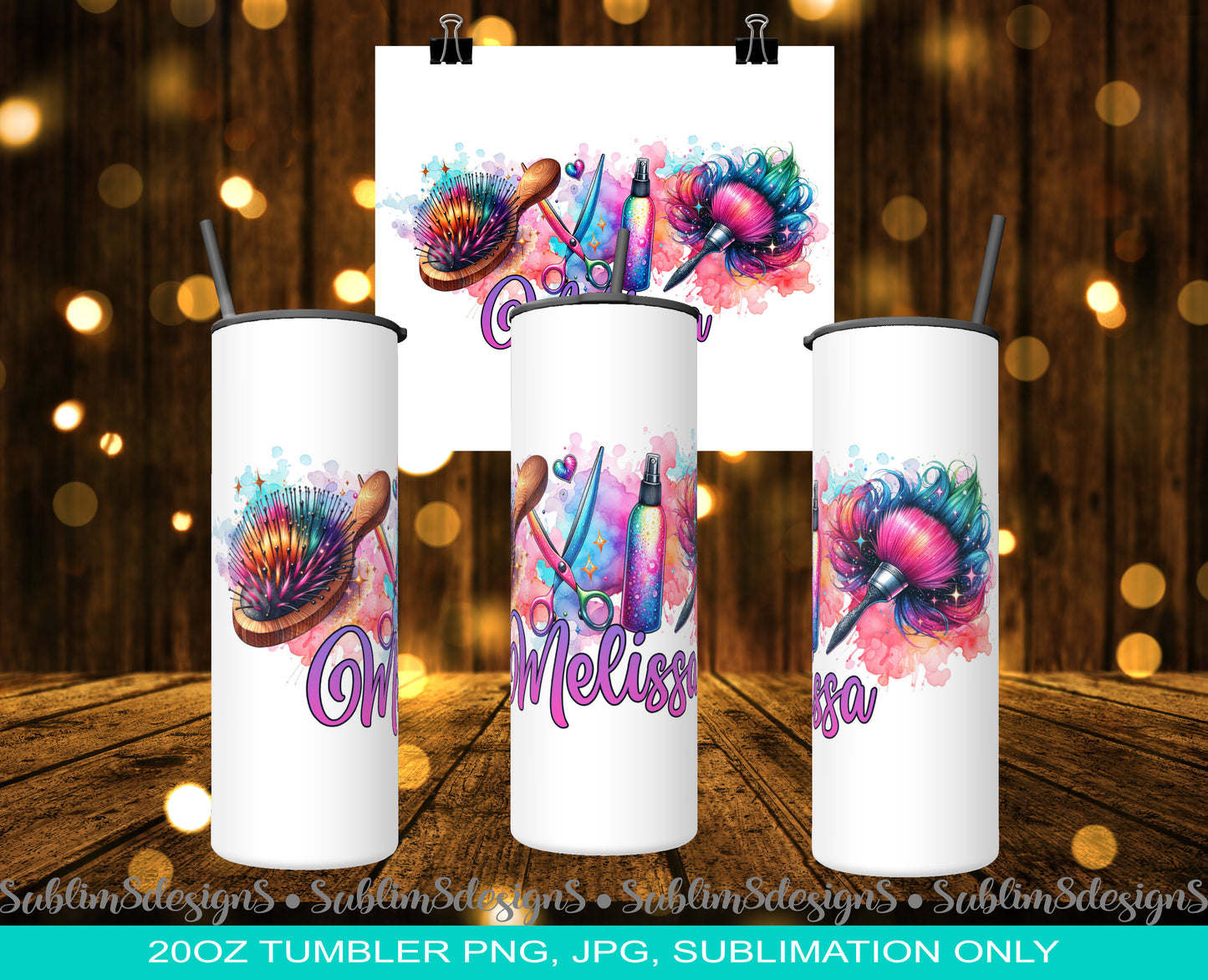 Personalized Hairdresser Tumbler