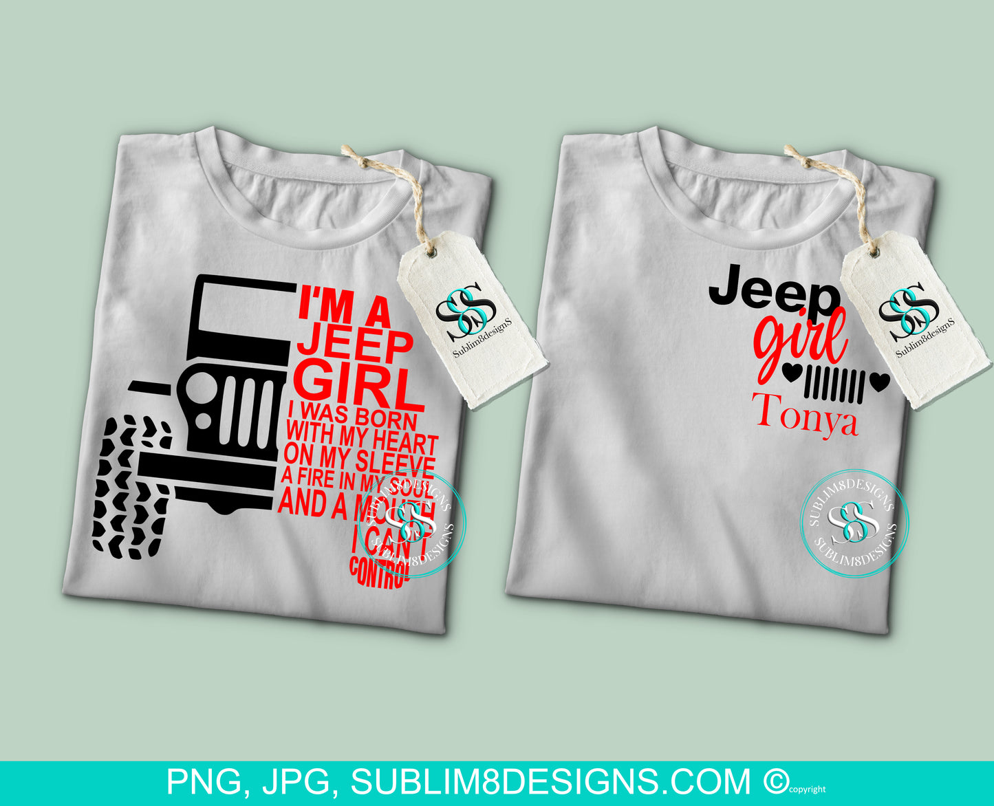 Jeep Front and Back