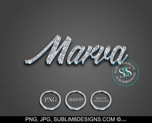 Marva Diamond Font