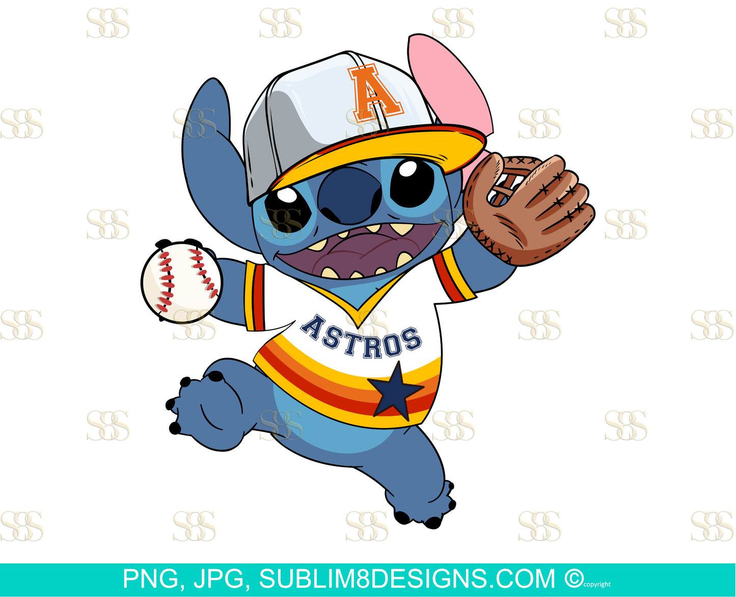 Stitch Astro Softball