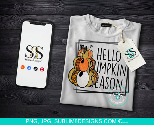 Hello Pumpkin Season
