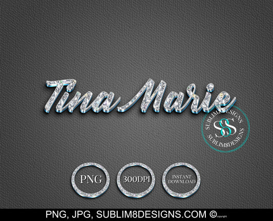 Tina Marie Diamond Font