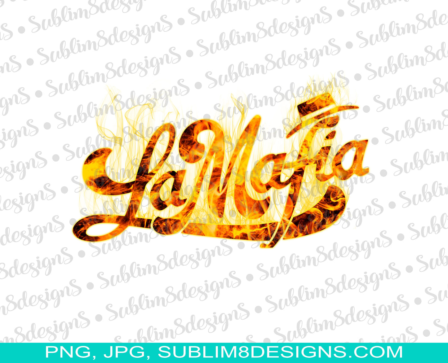 La Mafia Flames PNG and JPG ONLY
