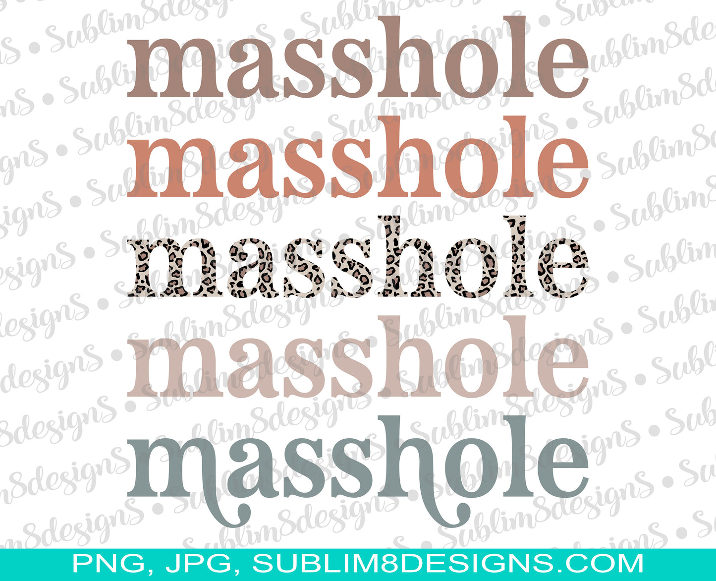 Masshole SVG, PNG and JPG
