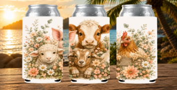 Can cooler mockups